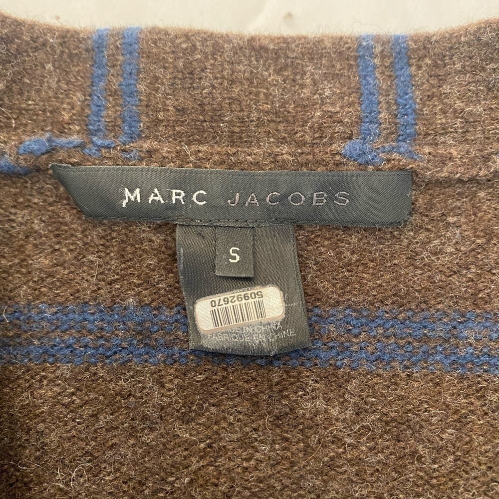 Marc Jacobs Ruffle Front One-Button Cardigan, S - image 2
